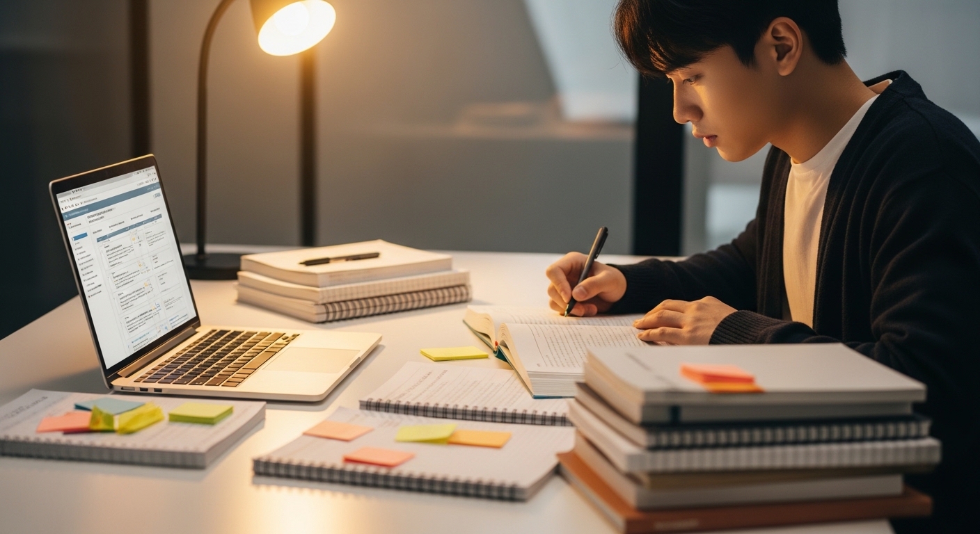 자격증 독학 합격 전략으로 시험 준비