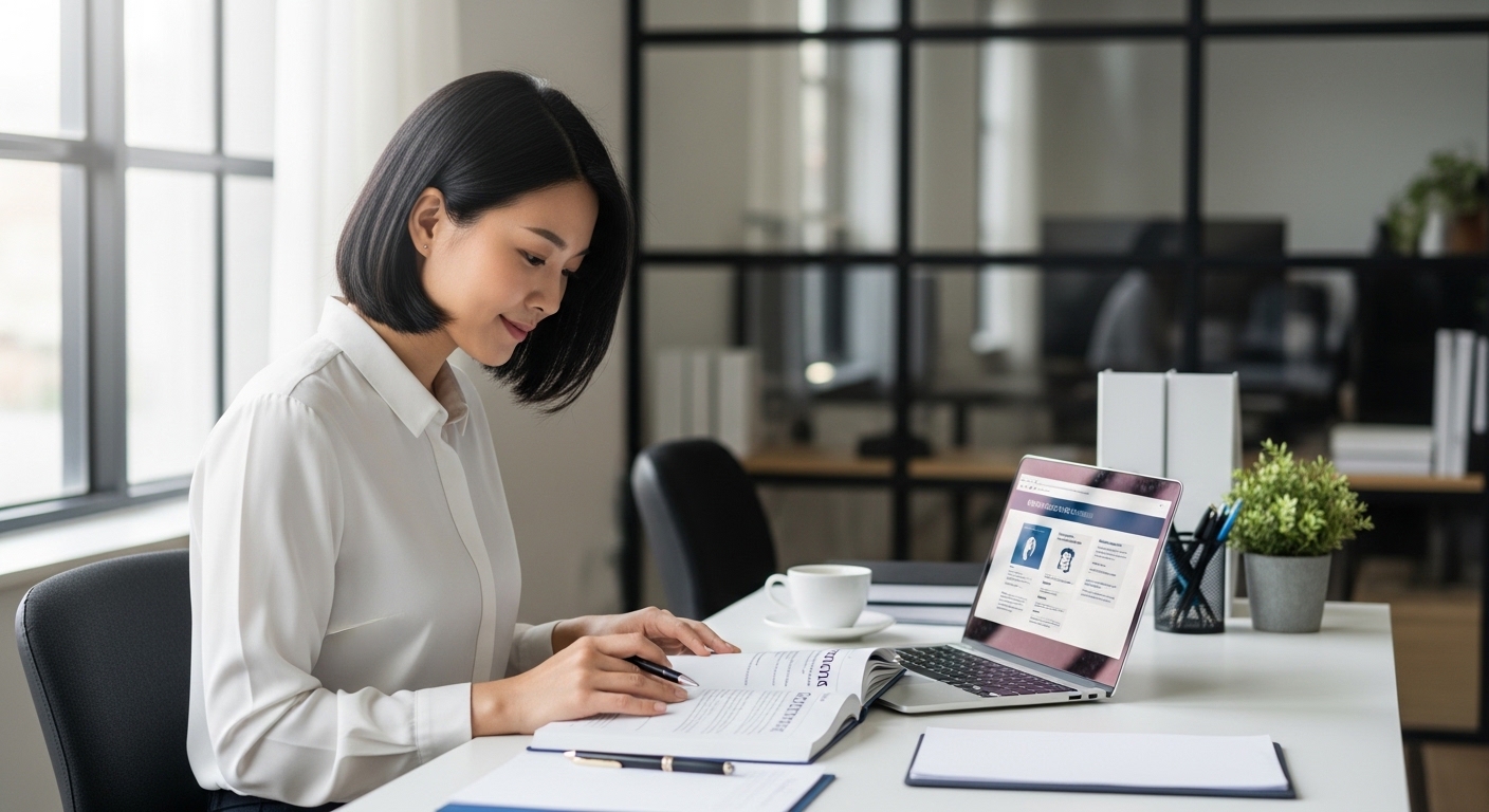 취업에 유리한 자격증 취득을 준비하는 전문가