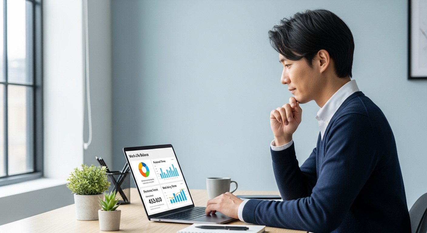 워라밸 좋은 직업 야근 없는 직업을 분석하는 전문직 종사자